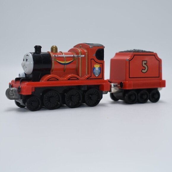 Thomas & Friends Take N Play Along Royal Talking JAMES Train Engine Die Cast '09 - Picture 1 of 7